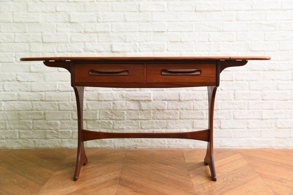 G-PLAN Fresco バタフライサイドデスク (Side/Dressing Table 1987)|ジープラン G-PLAN|ビクター・ブラムウェル・ウィルキンス Victor Bramwell Wilkins