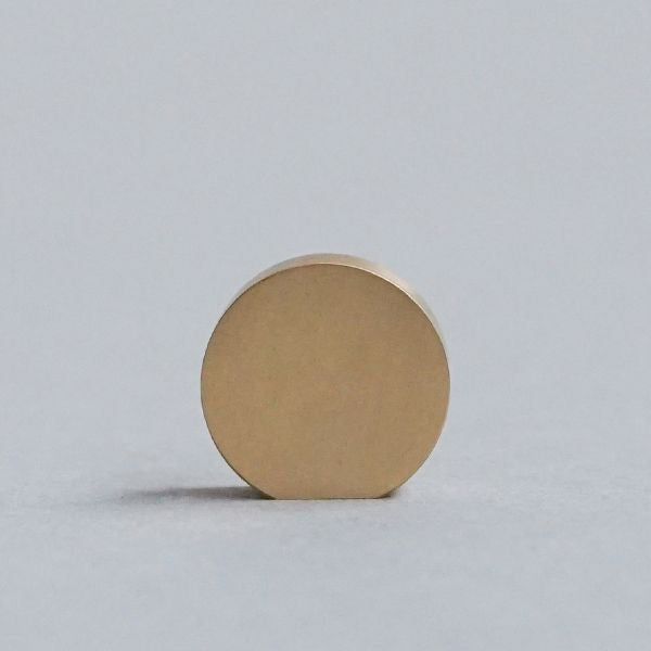 真鍮 ツマミ サークル Sサイズ