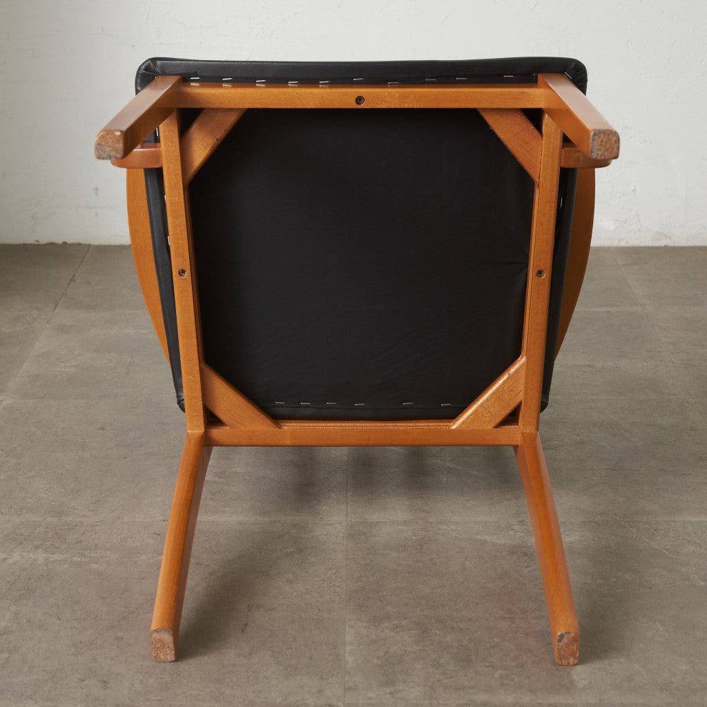 ヴィンテージ アームチェア / 張替済