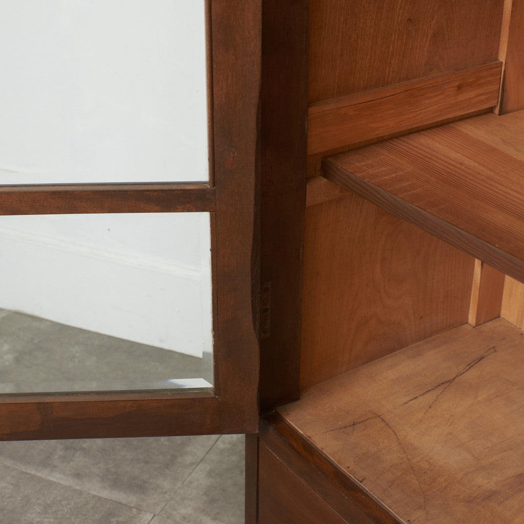 ジャパンヴィンテージ ガラスキャビネット