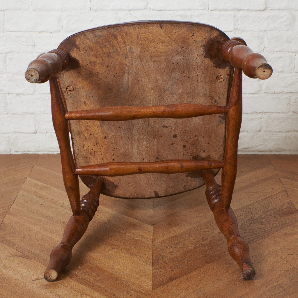 英国アンティーク スモーカーズボウ ウィンザーチェア