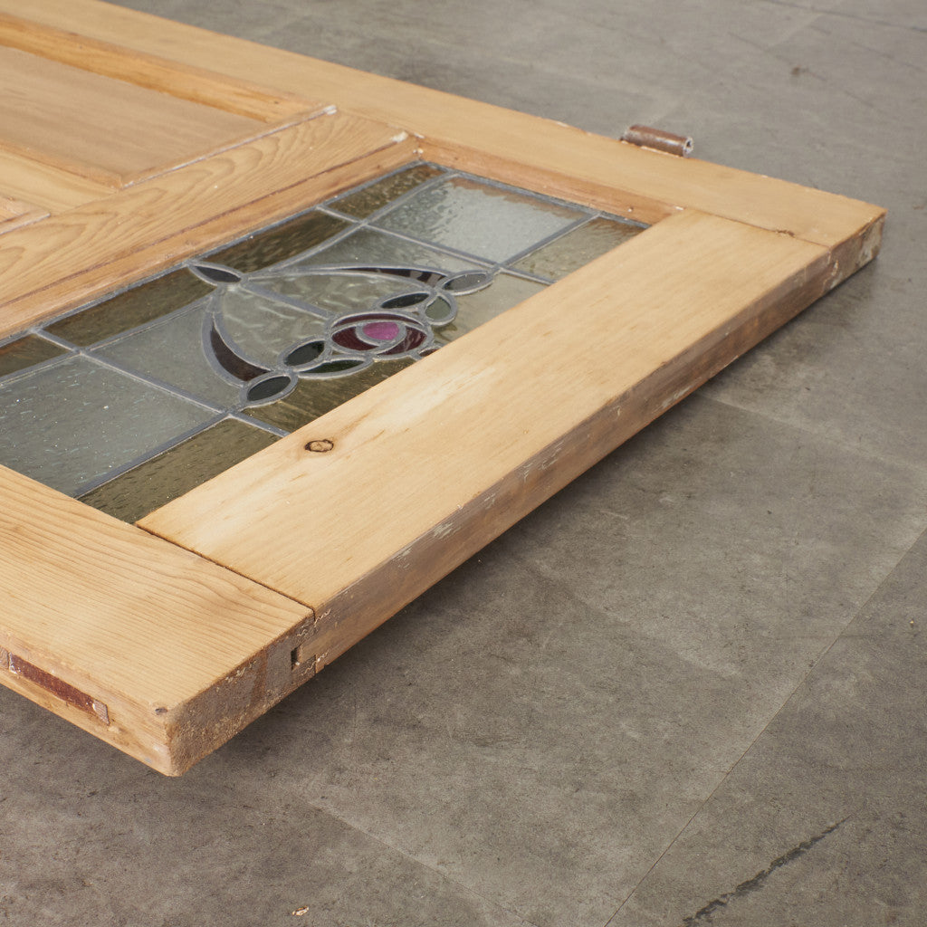 英国アンティーク ステンドグラスドア