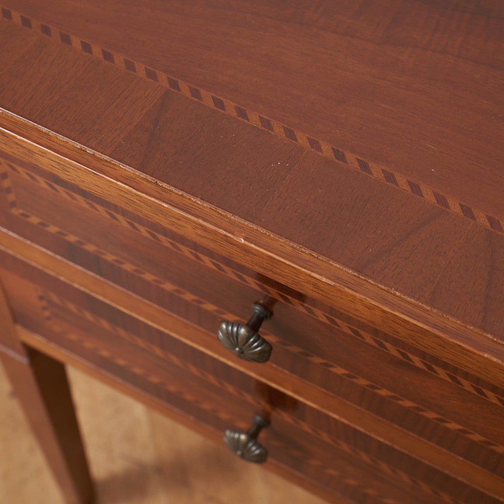 西洋クラシック 木象嵌サイドチェスト