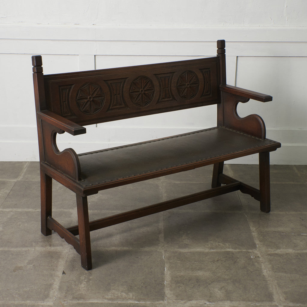 神戸洋家具 オーク材 ベンチ