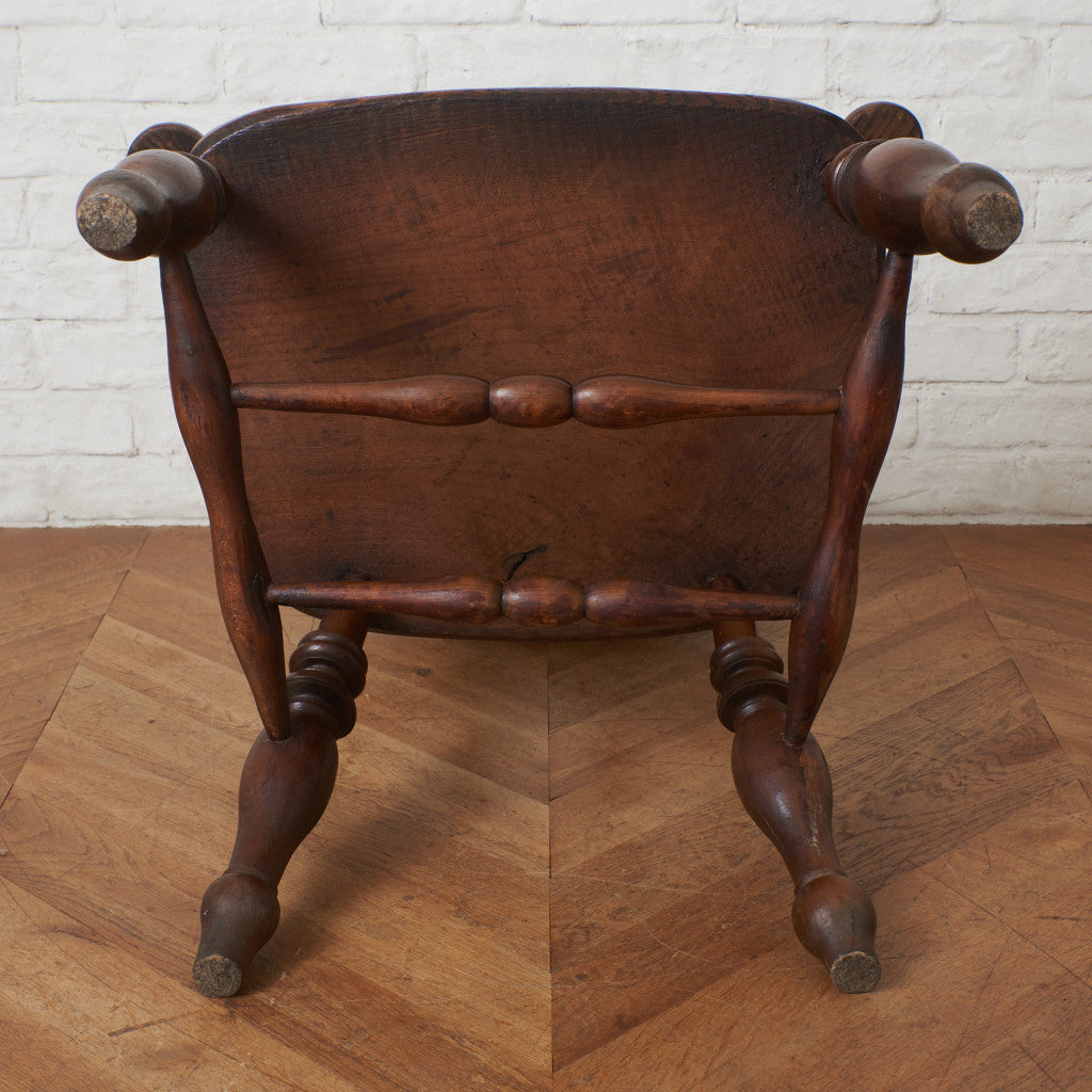 英国アンティーク スモーカーズボウ ウィンザーチェア