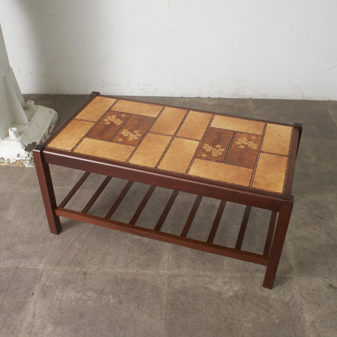 ヴィンテージ タイルトップ コーヒーテーブル – rocca rocca