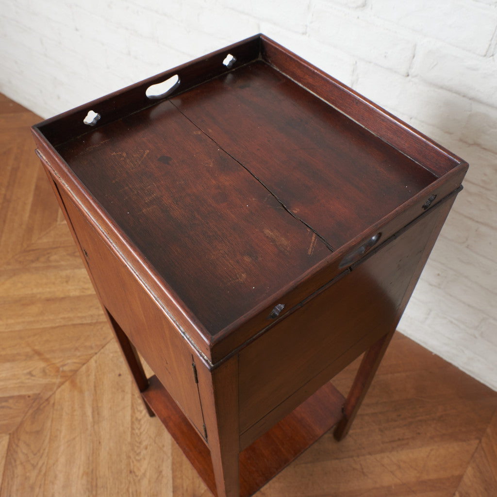 英国アンティーク マホガニー材 サイドキャビネット