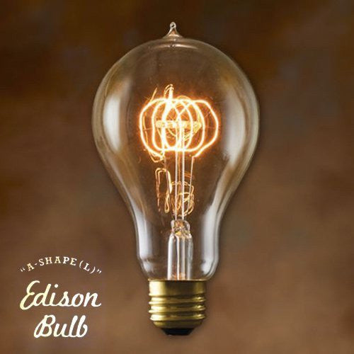 Edison Bulb “A-Shape” L 60W E26