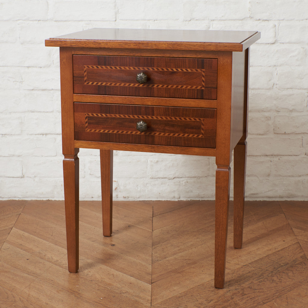 西洋クラシック 木象嵌サイドチェスト