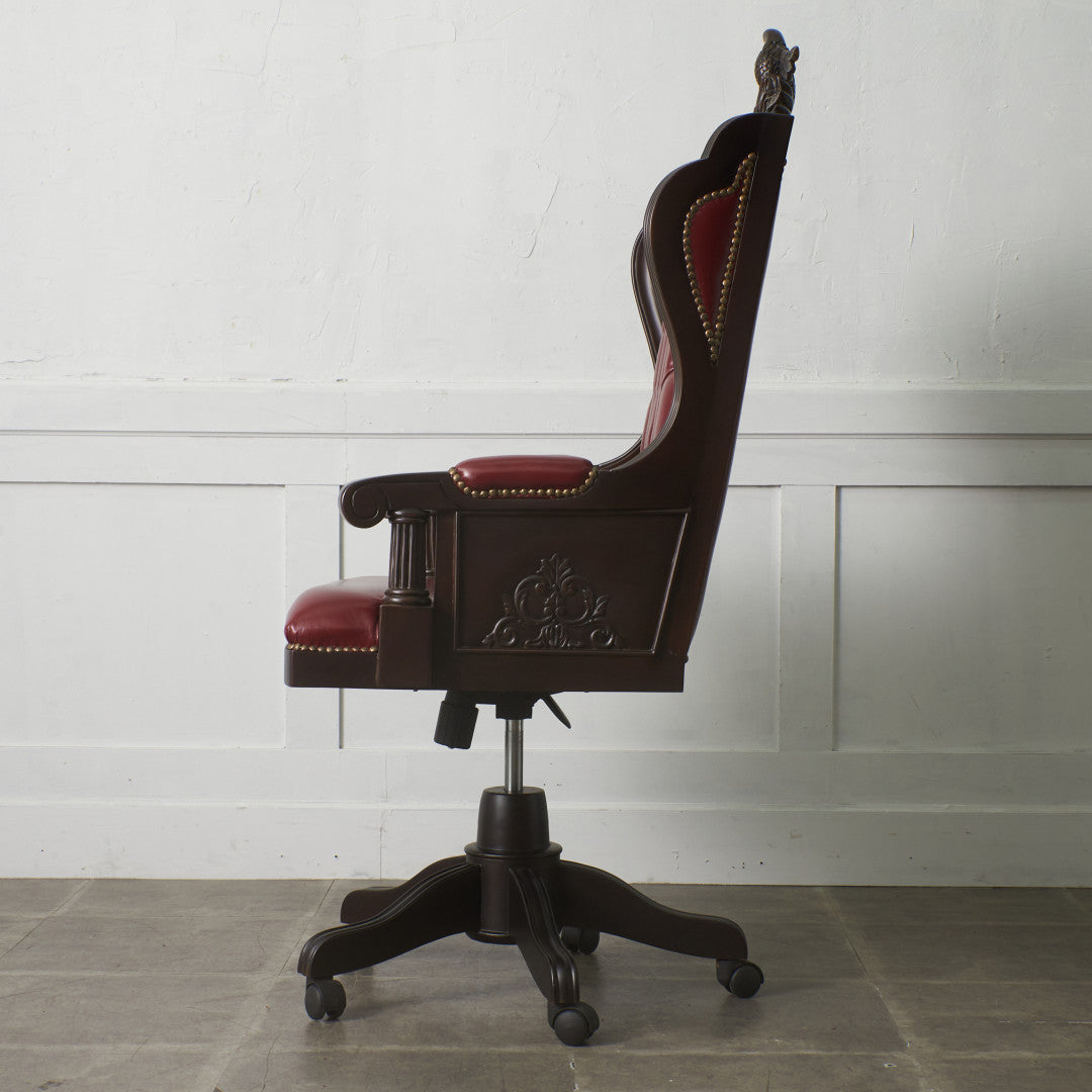 ウィングバック デスクチェア