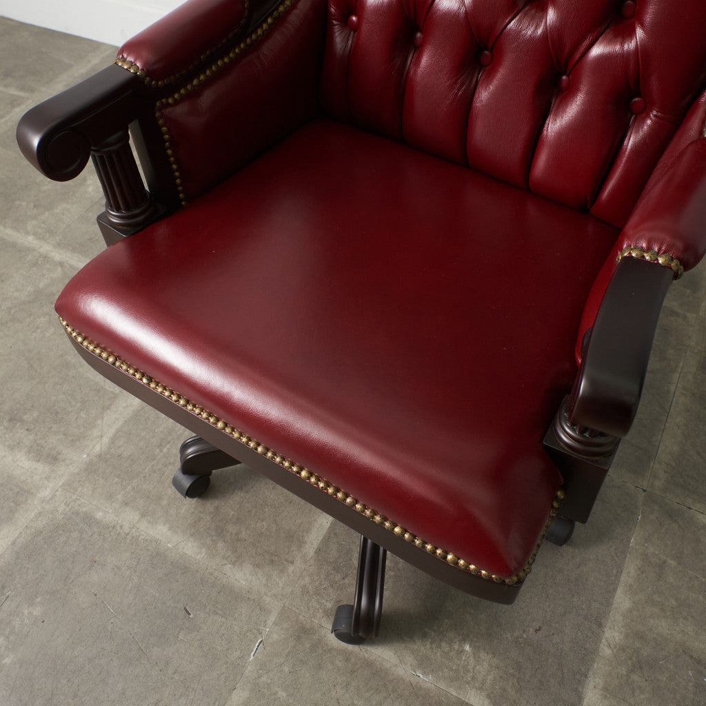 ウィングバック デスクチェア