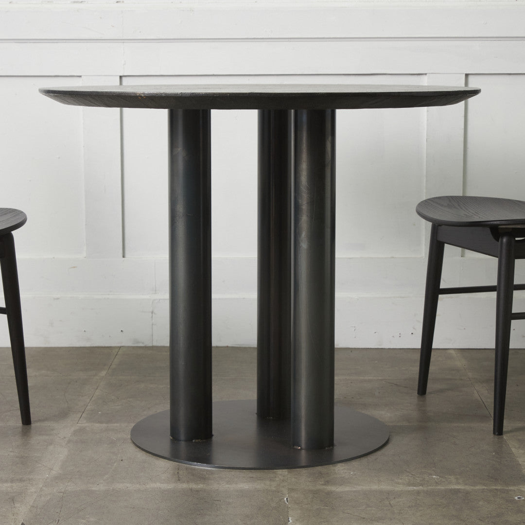 作家物 和紙張り カフェテーブル