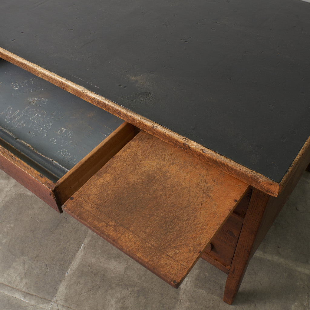 アメリカアンティーク 両袖デスク