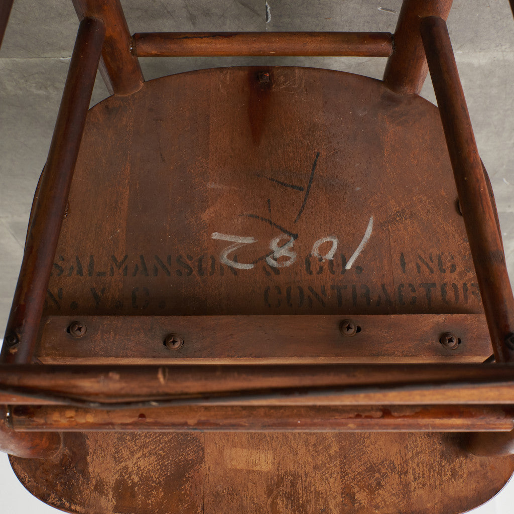 英国アンティーク フープバック チャーチチェア