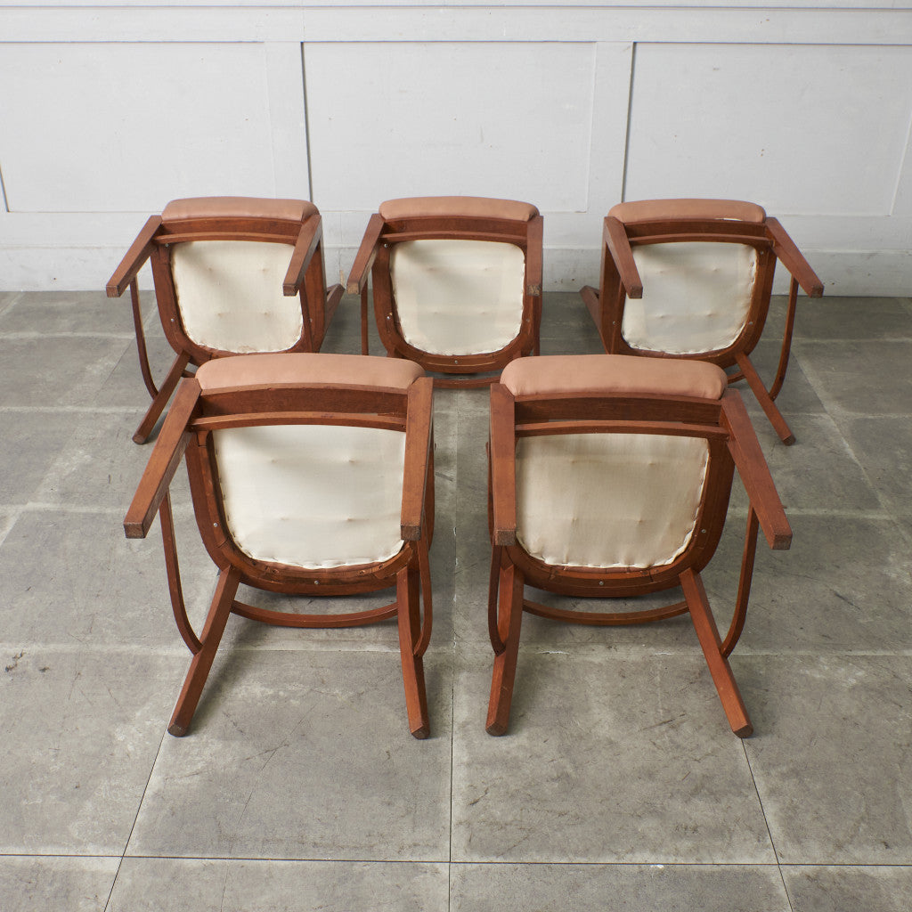 アールデコ様式 ダイニング6点セット / 張替品