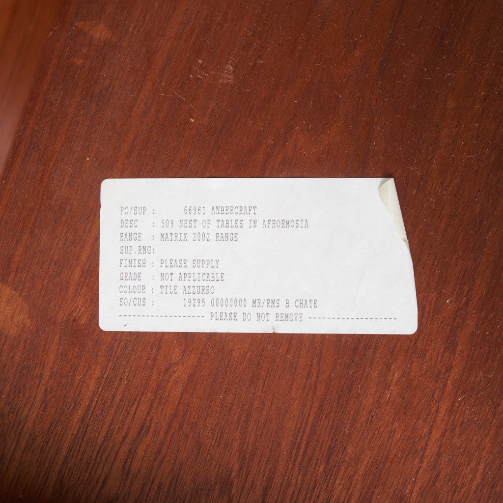 ヴィンテージ タイルトップ ネストテーブル