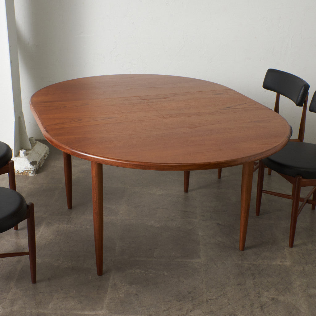 エクステンション ラウンドダイニングテーブル