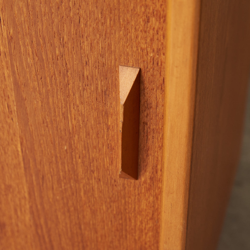 ヴィンテージ ビューロー付きブックケース