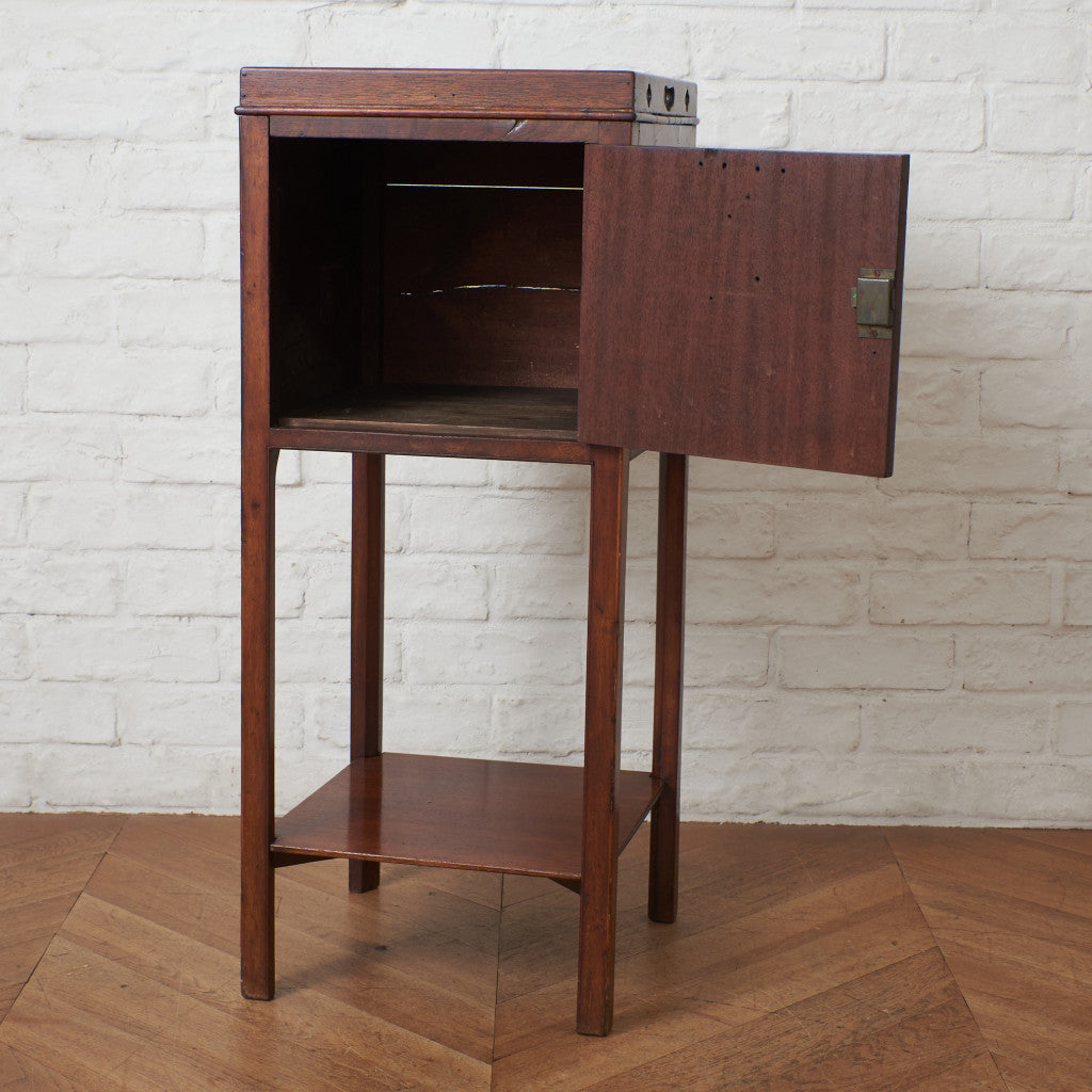 英国アンティーク マホガニー材 サイドキャビネット