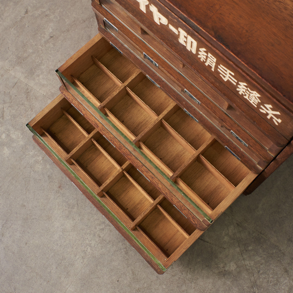 年代物 タイヤー印 糸ケース