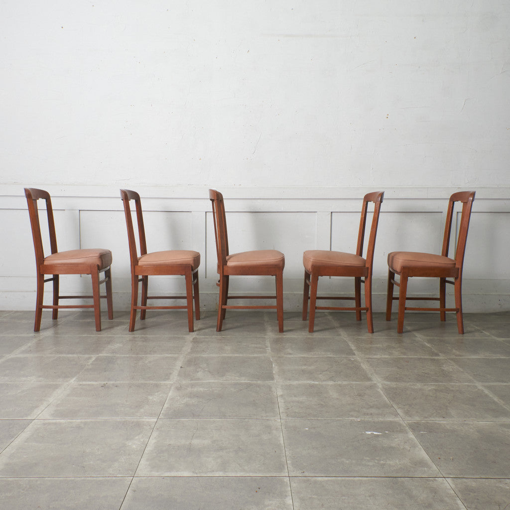 アールデコ様式 ダイニング6点セット / 張替品