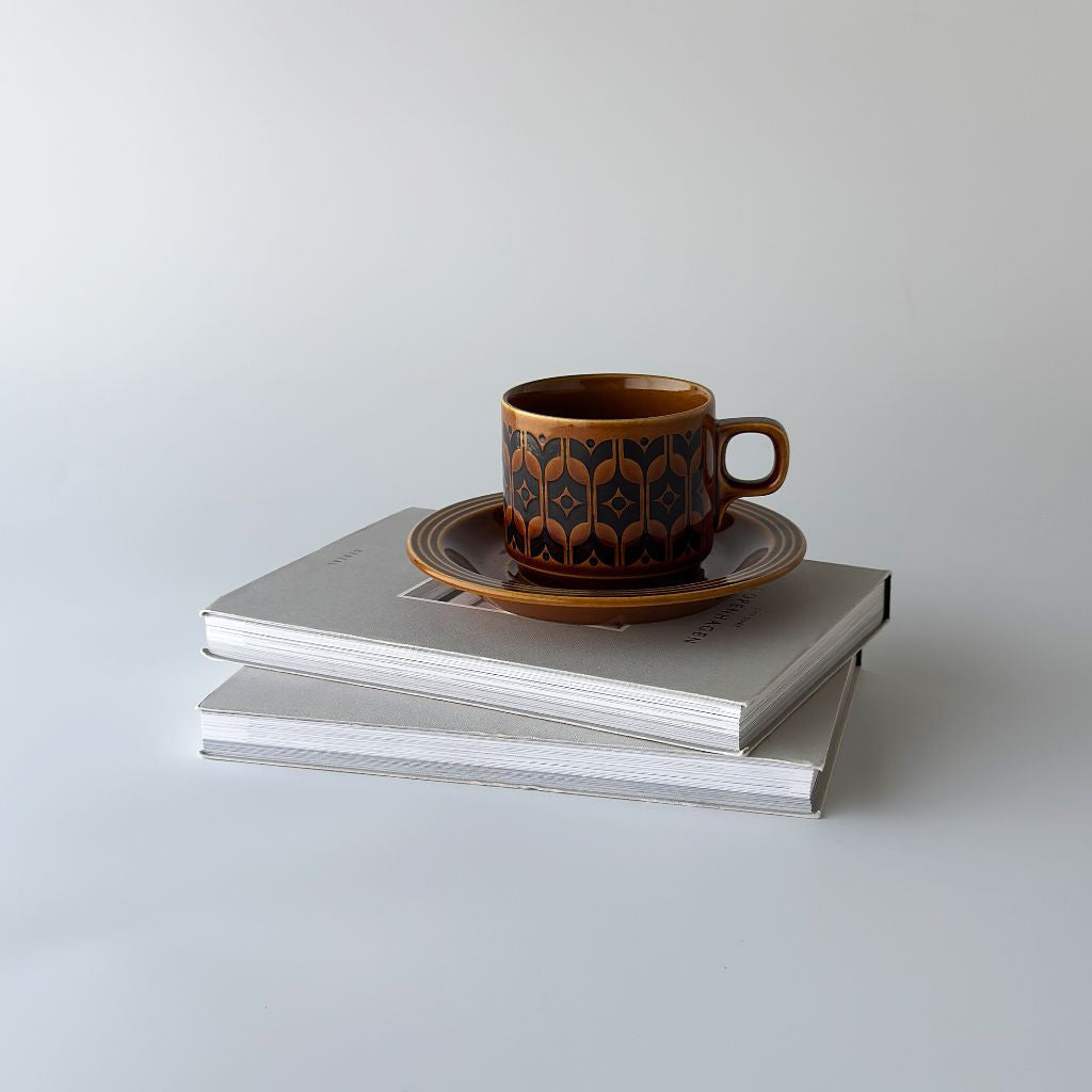 HEIRLOOM エアルーム カップ&ソーサー Autumn brown