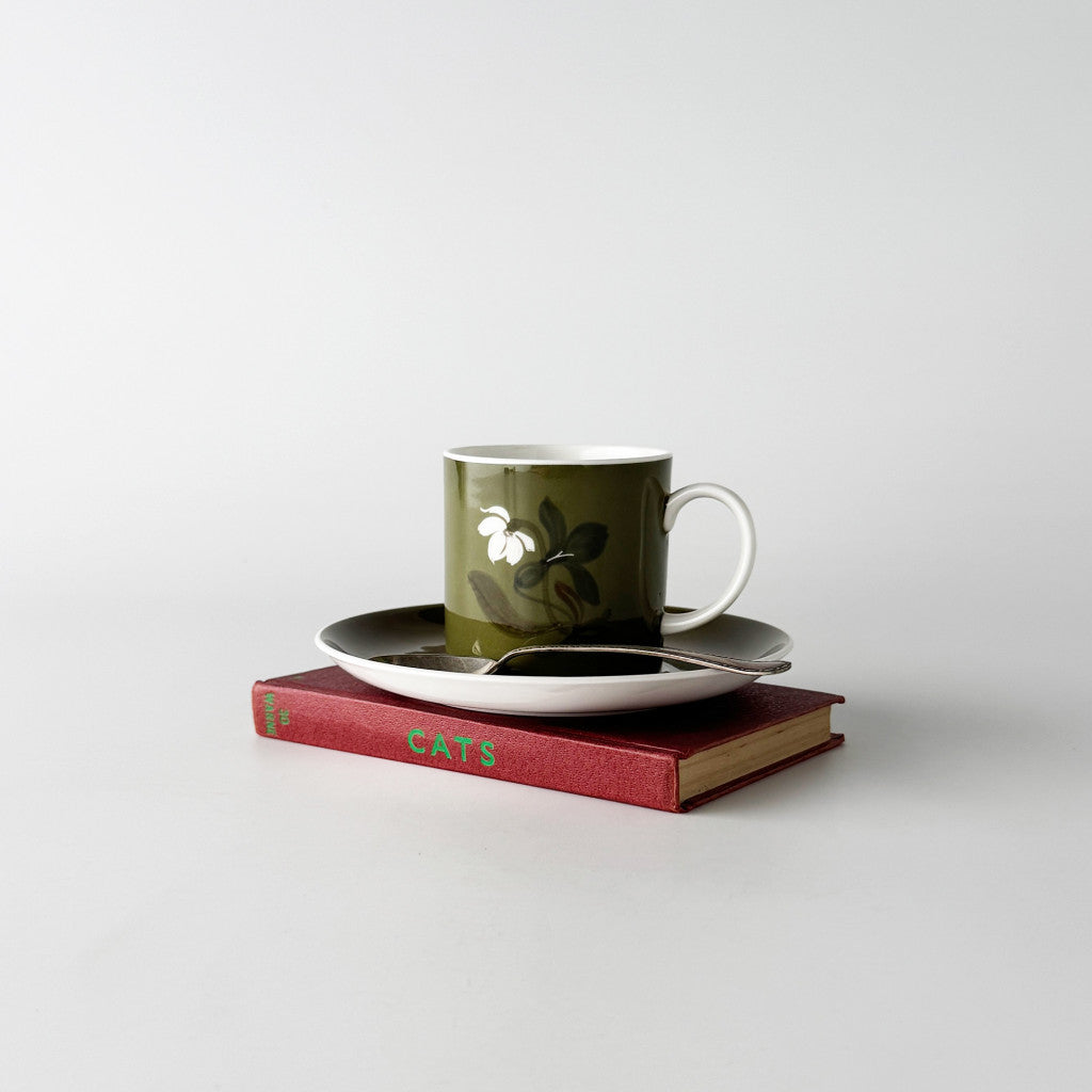 Flower Motif フラワーモチーフ カップ&ソーサー