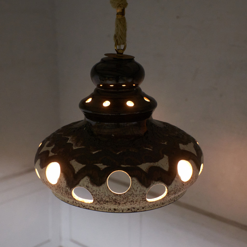 西ドイツヴィンテージ Fat lava ペンダントランプ