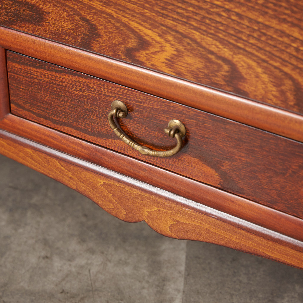 欅無垢材 関西火鉢テーブル