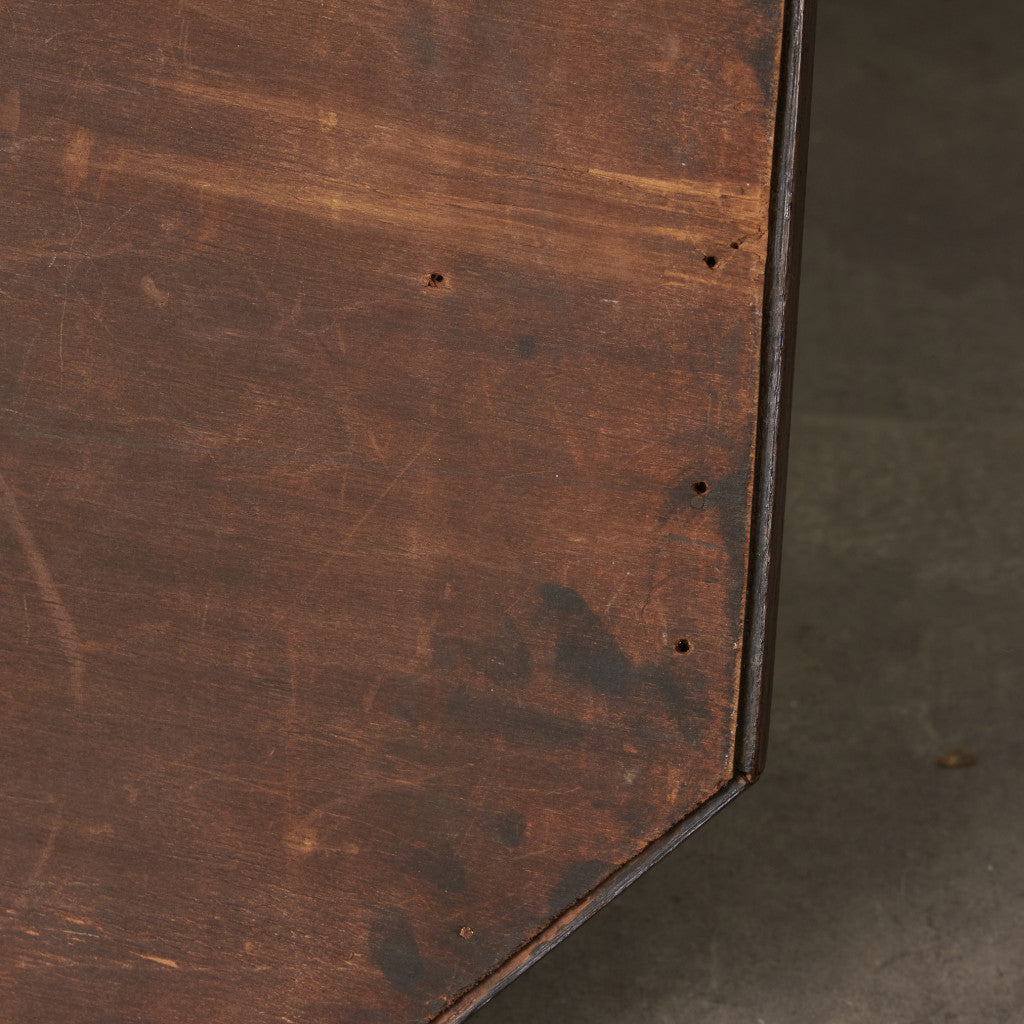 英国アンティーク オーク材 ウォールミラー