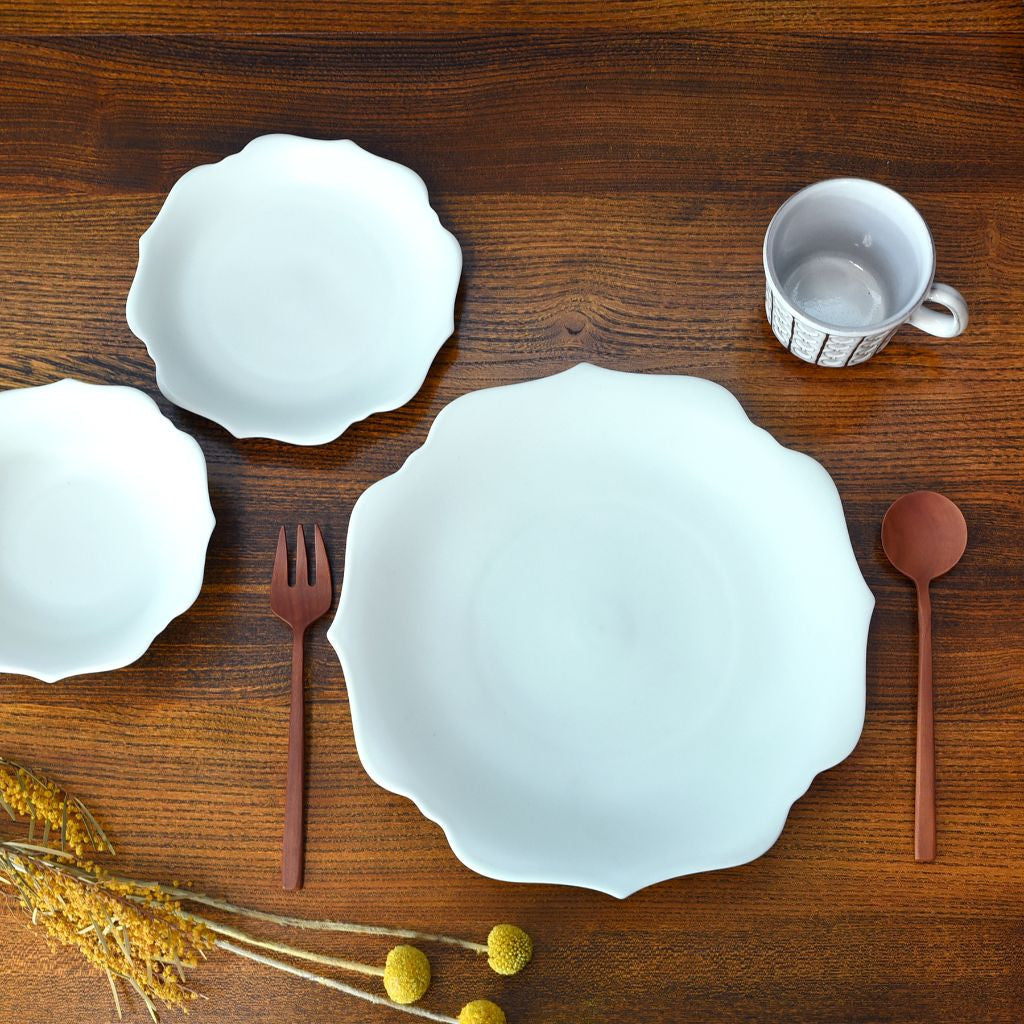 meimei ボウル 14.5mm 深皿 ブルーホワイト