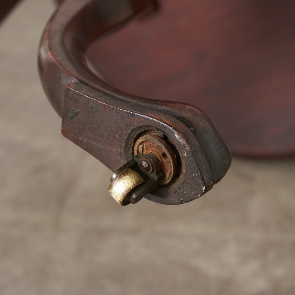 英国アンティーク キャスター付きダムウェイター3段