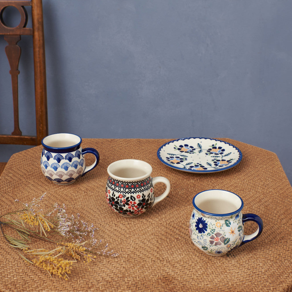 ポーリッシュポタリー マグカップ ブラック