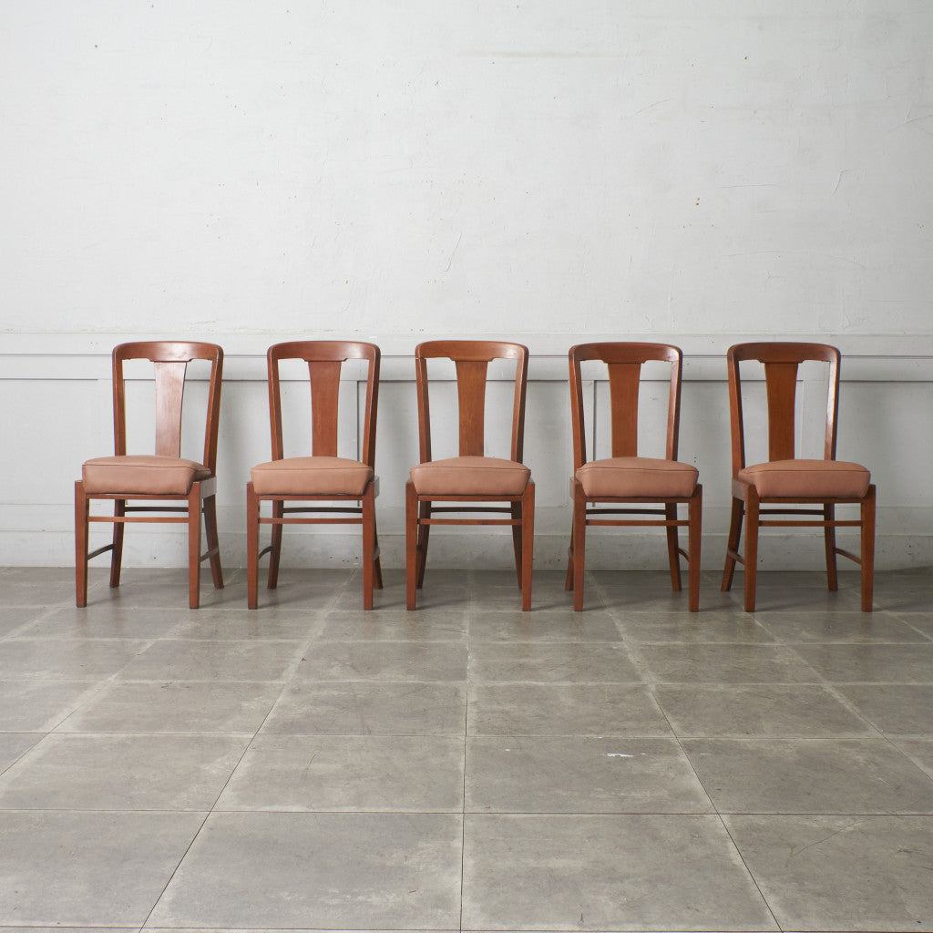 アールデコ様式 ダイニング6点セット / 張替品