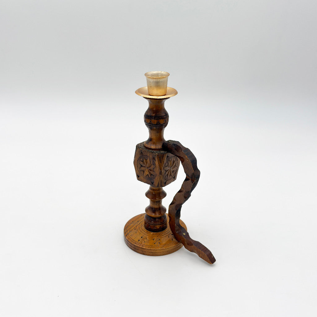 ヴィンテージ 木製 キャンドルスタンド – rocca rocca
