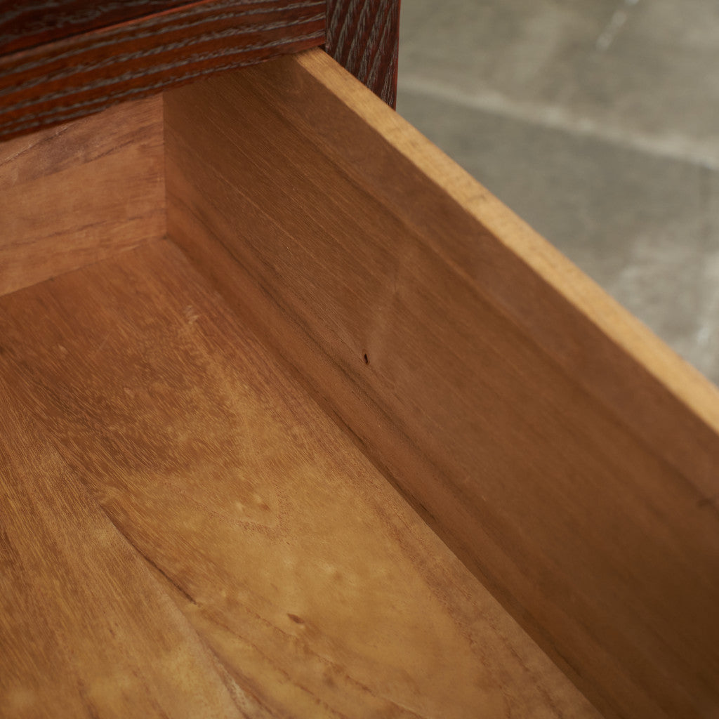 江戸指物 欅材 茶箪笥