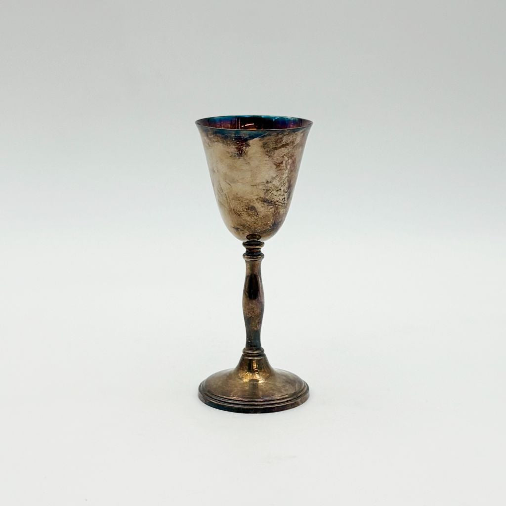 シルバープレート ワインゴブレット