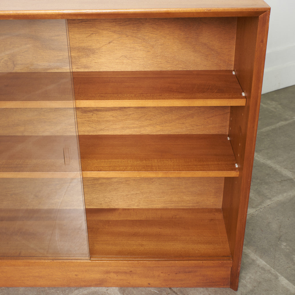 ヴィンテージ ガラスキャビネット