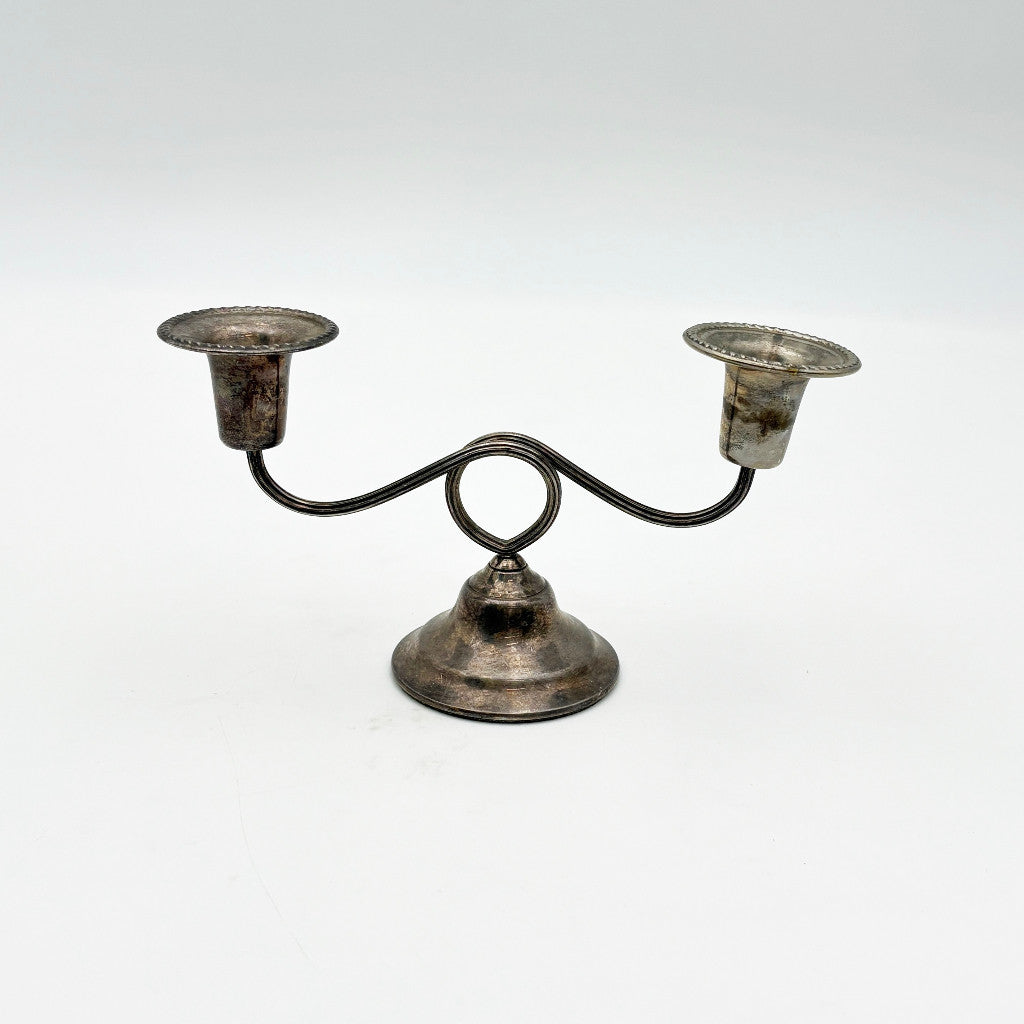 シルバープレート キャンドルスタンド｜rocca rocca