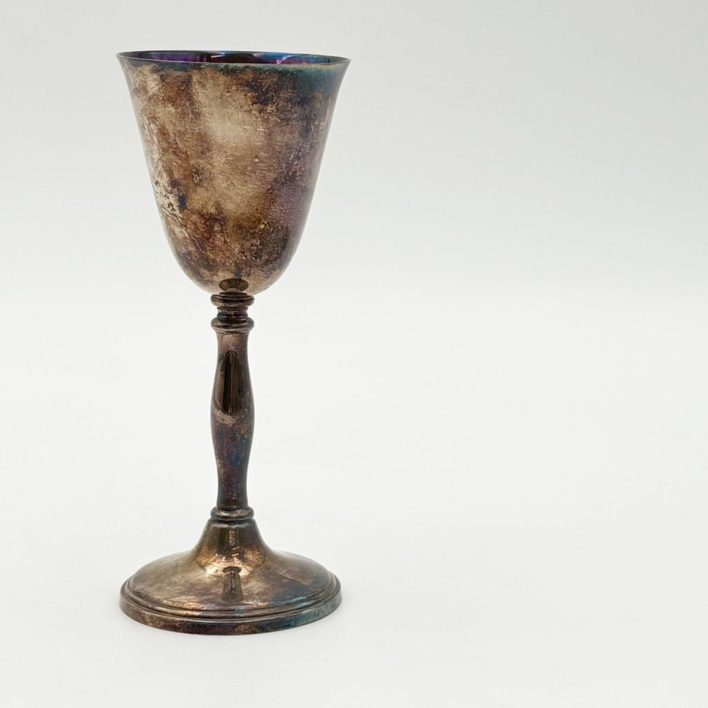 シルバープレート ワインゴブレット