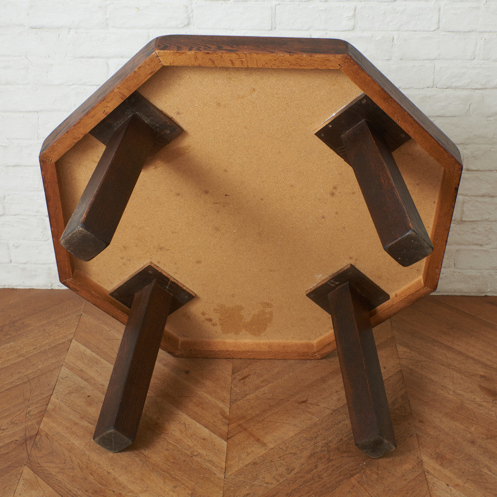 オランダ民芸 タイルトップ コーヒーテーブル