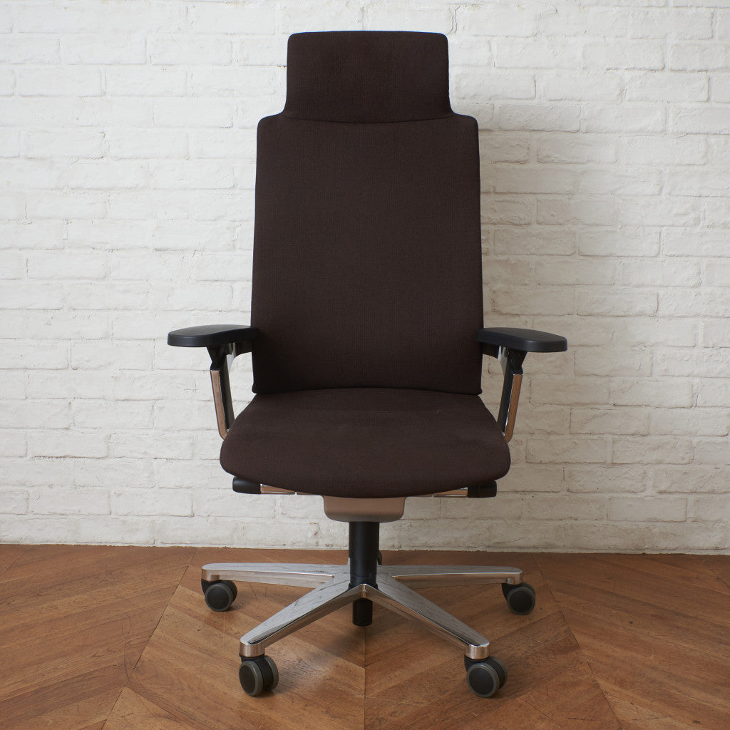 ON ヘッドレスト付 ハイバックオフィスチェア 175/7H