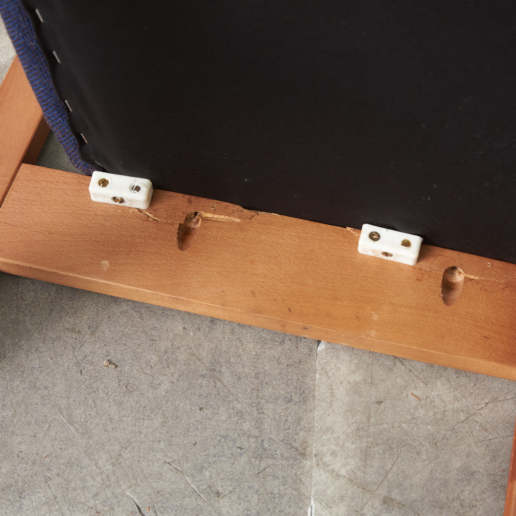 英国ヴィンテージ ラダーバック ダイニングチェア / 張替済