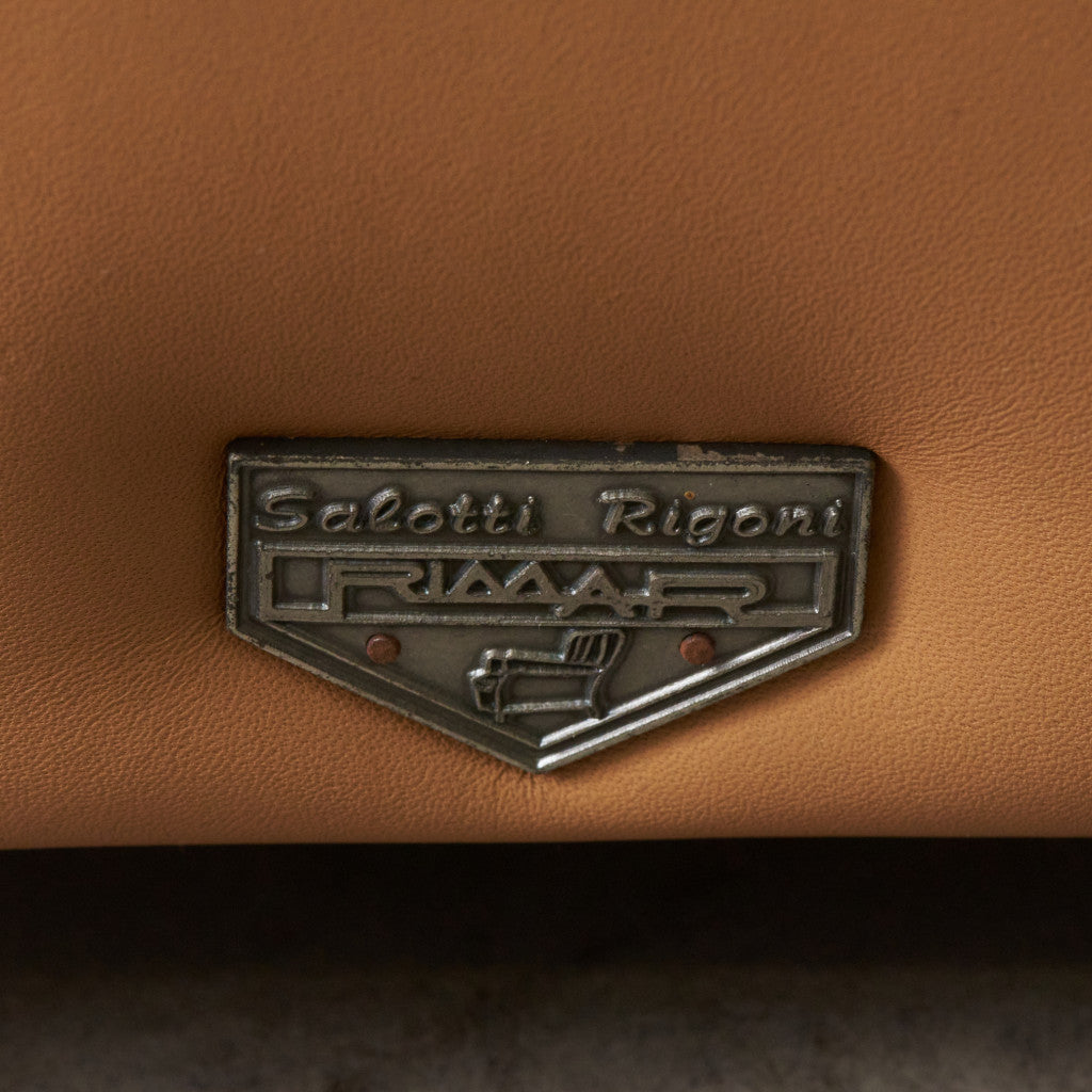 本革張り 3人掛けソファ