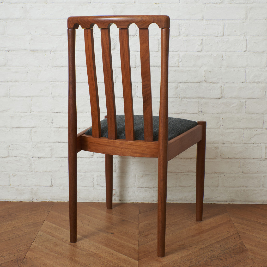 スラットバックチェア/ 張替済