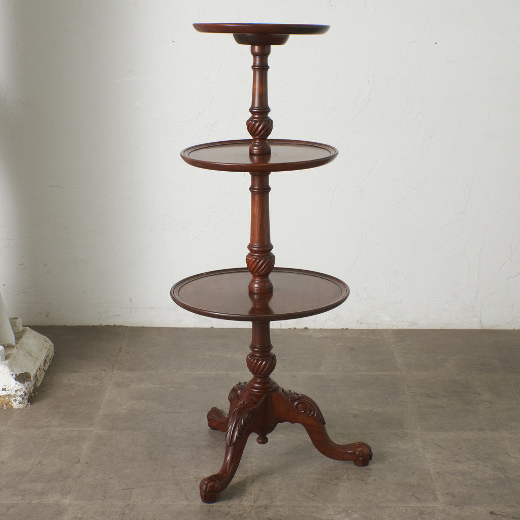 英国クラシック ダムウェイター3段