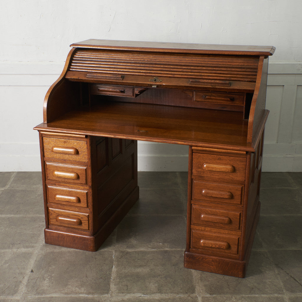 クラシック ロールトップデスク