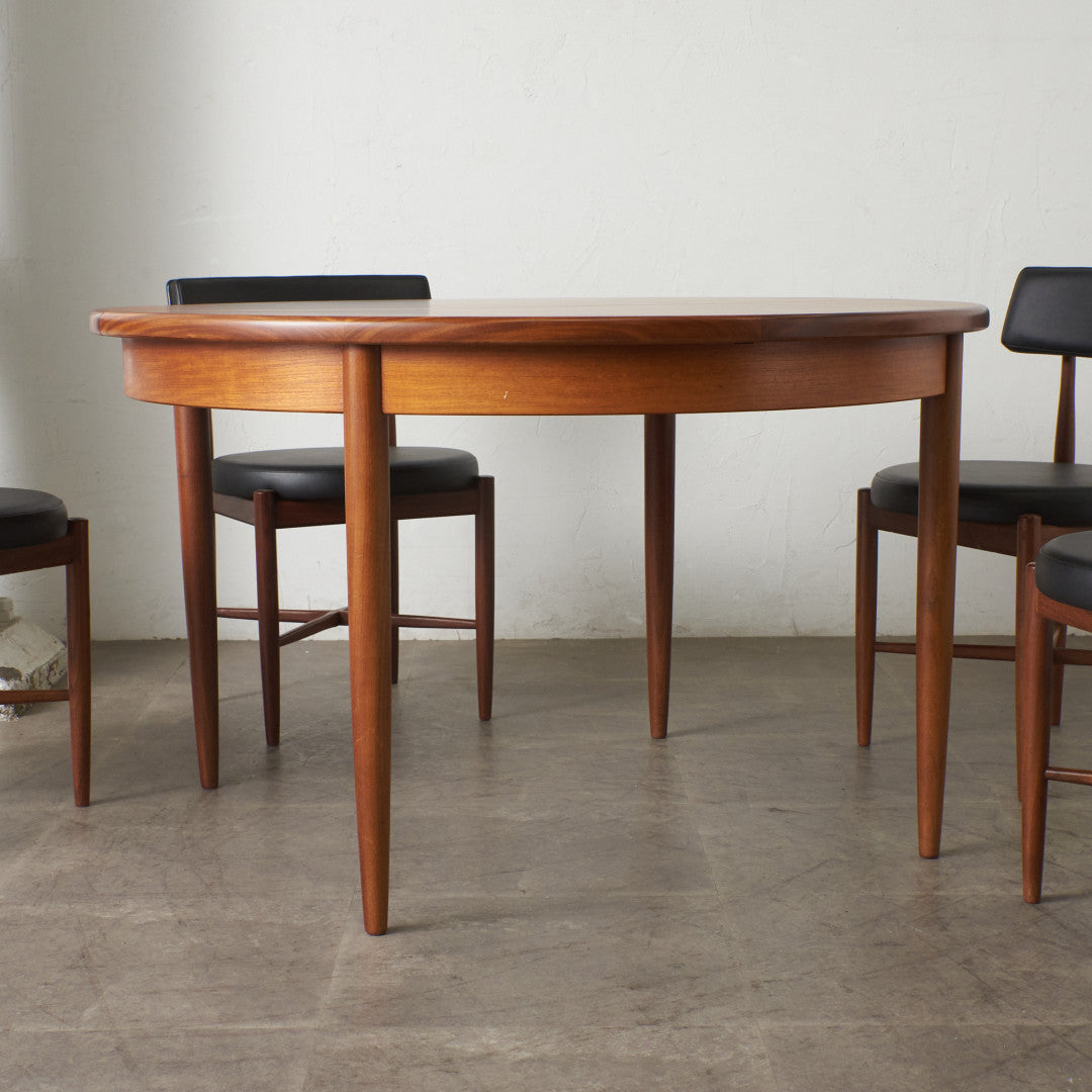 エクステンション ラウンドダイニングテーブル