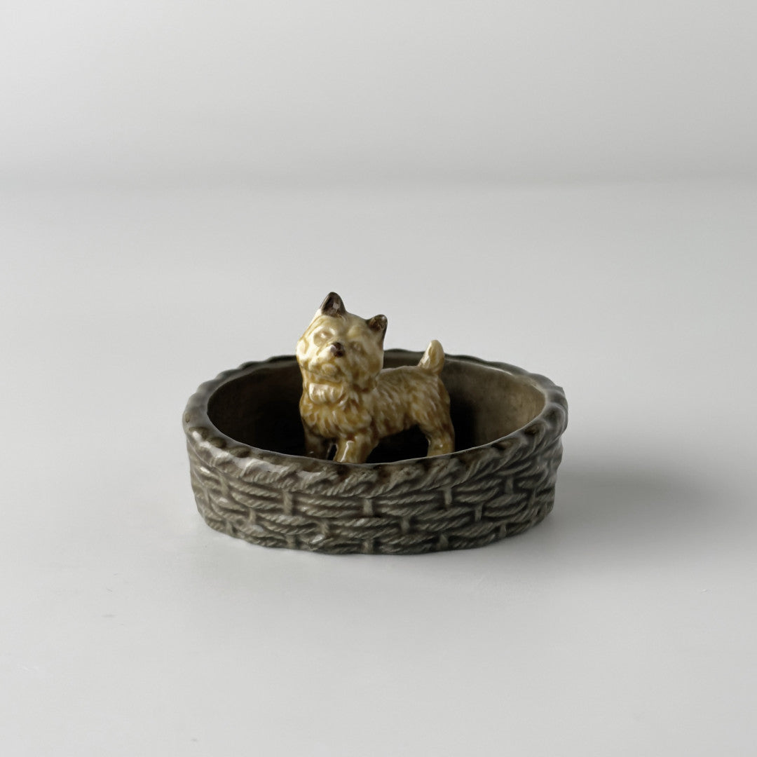 Whimsies ウィムズィーズ 動物フィギュア付きトレイ (犬)