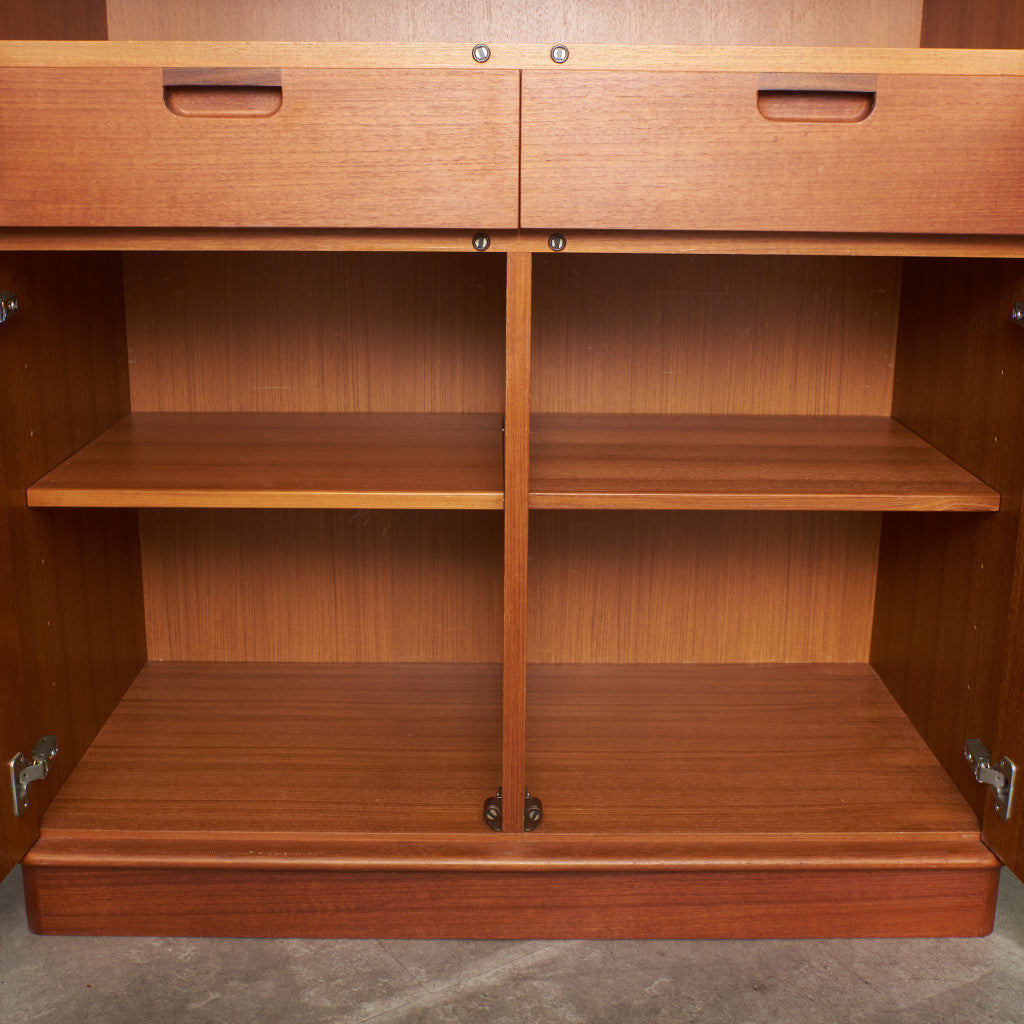 ヴィンテージ チーク材 カップボード